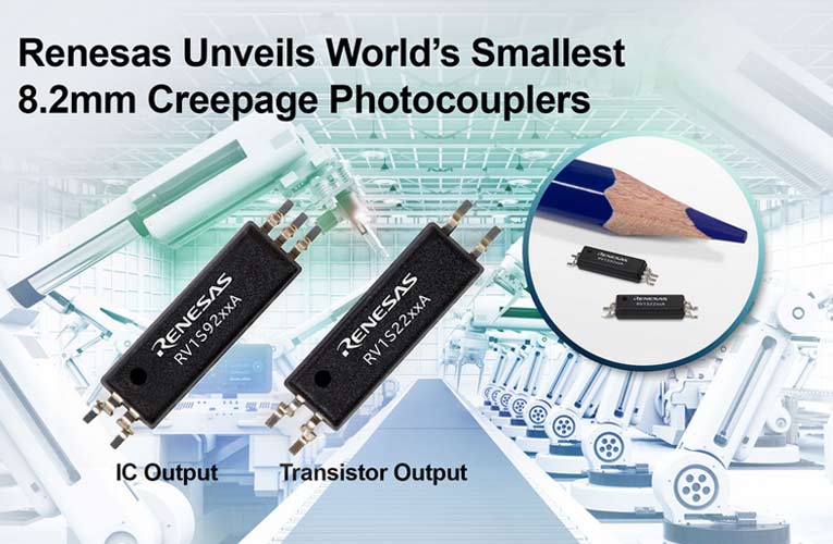 RV1S92xxA & RV1S22xxA Smallest 8.2mm Photocouplers 