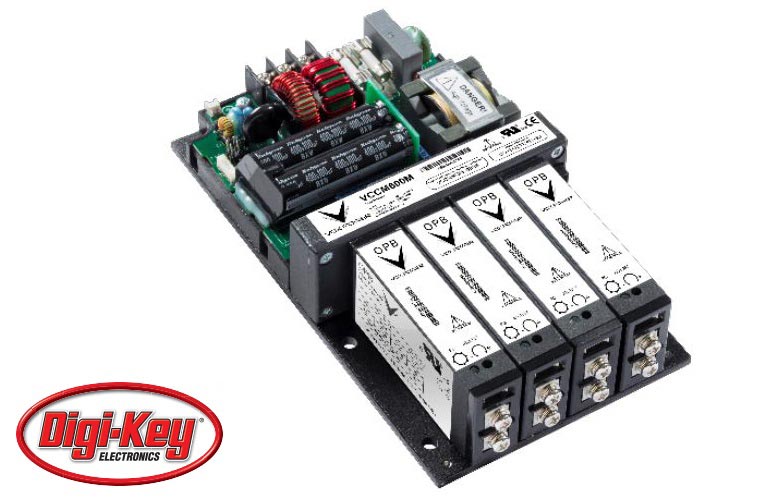 Vox Power Ltd Range of User Configurable Power Supplies Available Globally from Digi-Key