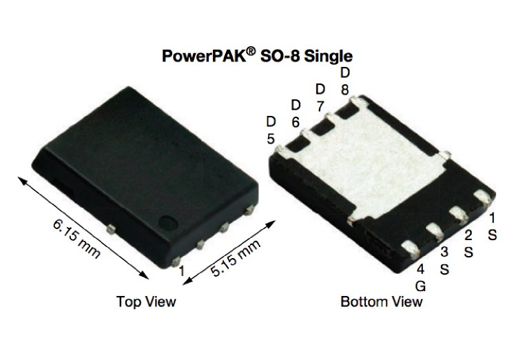 Siliconix SiR626DP N-Channel 60V TrenchFET Gen IV MOSFET