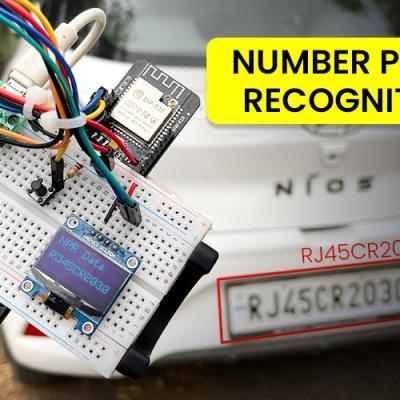 License Plate Recognition Using ESP32 Cam Project