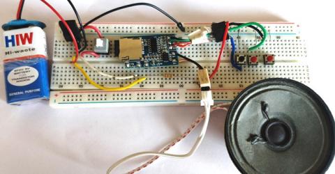 DIY MP3 Music Player Circuit