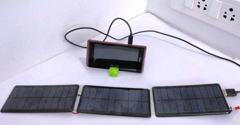 DIY Solar Mobile Phone Charger Circuit