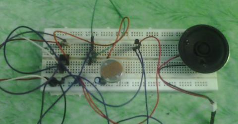 Dark Detector Alarm using 555 Timer IC and LDR Circuit