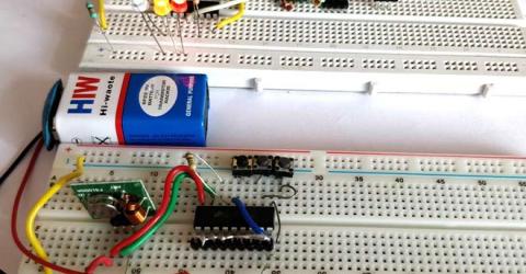 RF Transmitter and Receiver Circuit