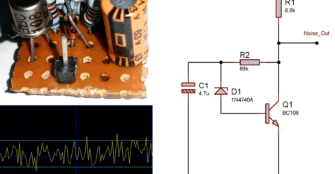 Simple White Noise Generator Circuit