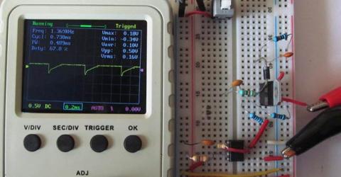 Thyristor Switching using Snubber Circuit