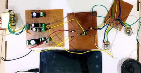 Simple Audio Tone Control Circuit