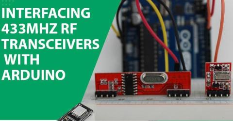 Interfacing 433MHz RF Transceiver with Arduino