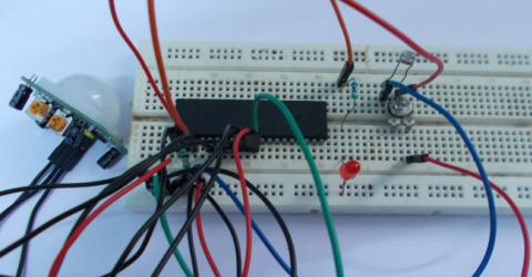 Automatic Staircase Lighting using PIR Sensor and AVR Microcontroller