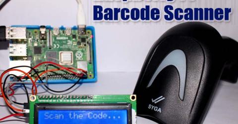 Barcode Scanner Interfacing with Raspberry Pi