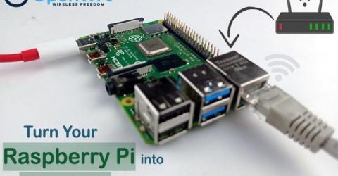 DIY Raspberry Pi Router with OpenWRT