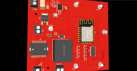 Fire Fighting Bot Controller using ESP12