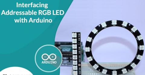 Interfacing Addressable RGB LED with Arduino