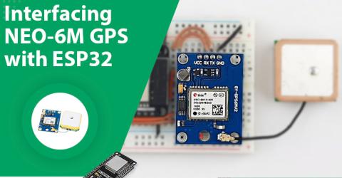 ESP32 with NEO-6M GPS Module