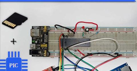 Interfacing SD Card with PIC Microcontroller