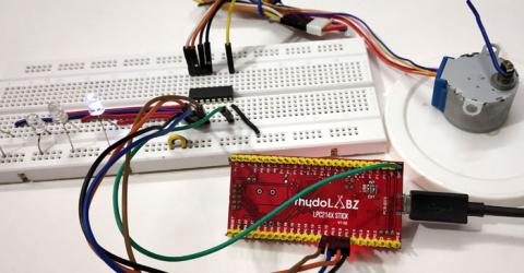 ARM7-LPC2148 Stepper Motor Control Tutorial