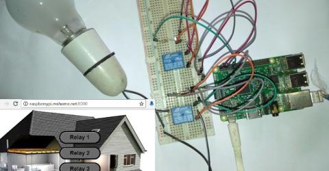 IoT based Web Controlled Home Automation using Raspberry Pi