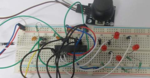 Joystick Interfacing with AVR Microcontroller