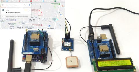 Lora Based GPS Tracker using Arduino and LoRa Shield