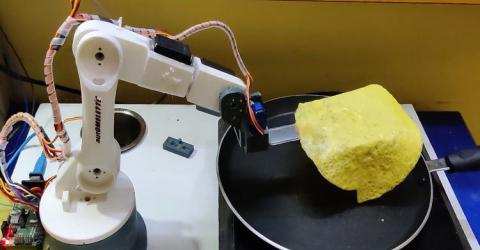 Omelet Making Robot