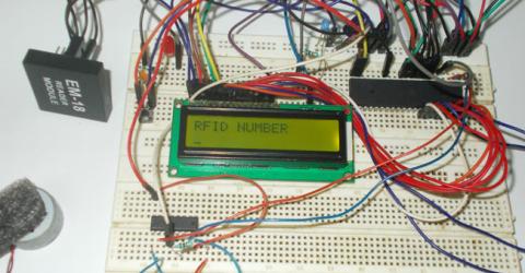 RFID Based Toll Plaza System using AVR Microcontroller