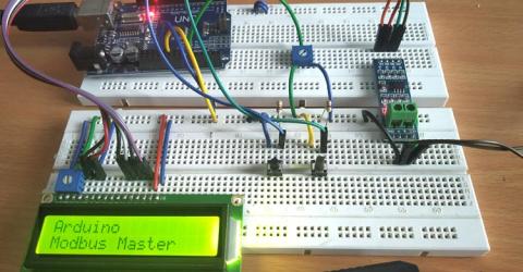 RS-485 MODBUS Serial Communication with Arduino as Master