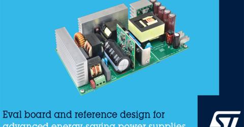 EVL400W-EUPL7 Eco-Certified 400W Evaluation Board from STMicroelectronics