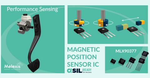 MLX90377 Triaxis Position Sensor IC