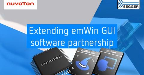 emWin embedded GUI Software Partnership Extended