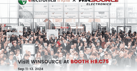 WIN SOURCE at Electronica India 2024