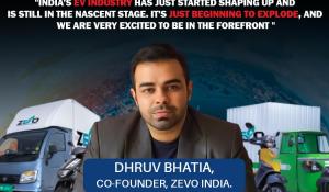 Dhruv Bhatia, Co-founder of ZEVO