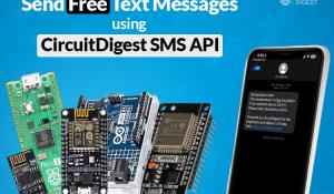 How to send free text messages using Arduino, NodeMCU ESP32 etc