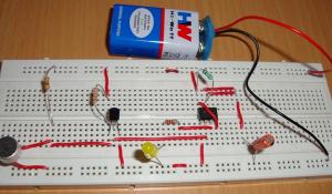 Clap Switch Project using IC 555