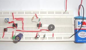 Doorbell using IC 555