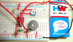 Electronic Mosquito Repellent Circuit using 555 Timer IC