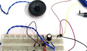 Simple Microphone to Speaker Circuit