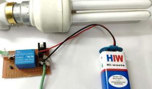 Simple Relay Switch Circuit 