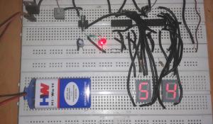 Digital Stopwatch Circuit using IC 555