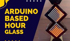 Arduino based Hourglass using Accelerometer and DOT Matrix Display