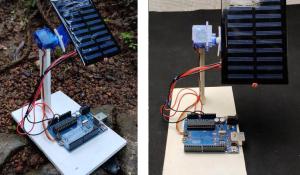 Arduino based Sun Tracking Solar Panel