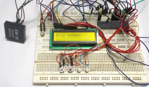 RFID Based Voting Machine using AVR Microcontroller