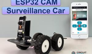 ESP32 Cam Surveillance Car