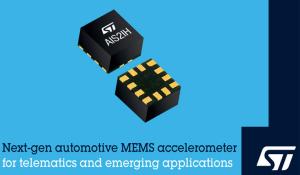 STMicroelectronics' AIS2IH Three Axis Linear Accelerometer 