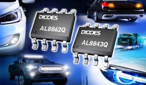 AL8843Q and AL8862Q Automotive Compliant Buck LED Drivers