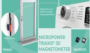 MLX90392 3D Magnetometer from Melexis 